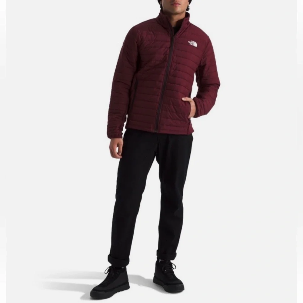North Face Canyonlands Hybrid Puffer Jacket in Alpine Plum Men's Size XL NEW